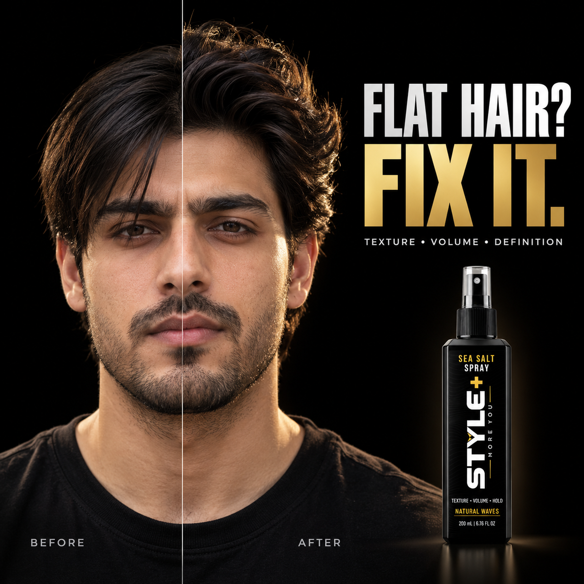 STYLE+ Sea Salt Spray 200ml I Natural Waves