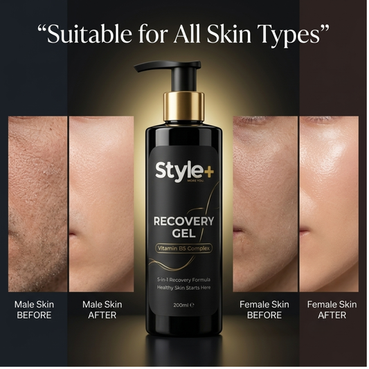 Style+ Skin Recovery Gel 5-in-1 (200ml) | Vitamin B5 Complex