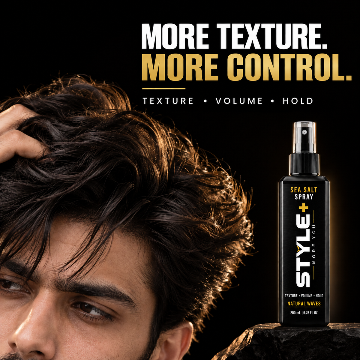 STYLE+ Sea Salt Spray 200ml I Natural Waves