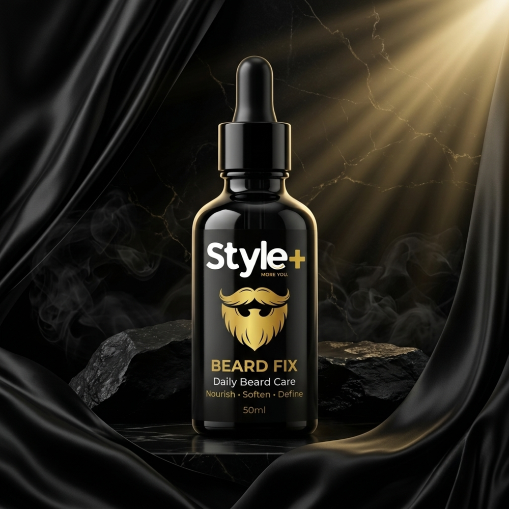 Style+ Beard Fix Serum 50ml – Oil-Based For Daily Beard Care