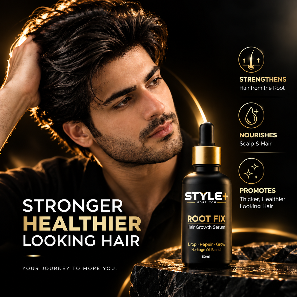 Root Fix Hair Serum | Hair Fall Control
