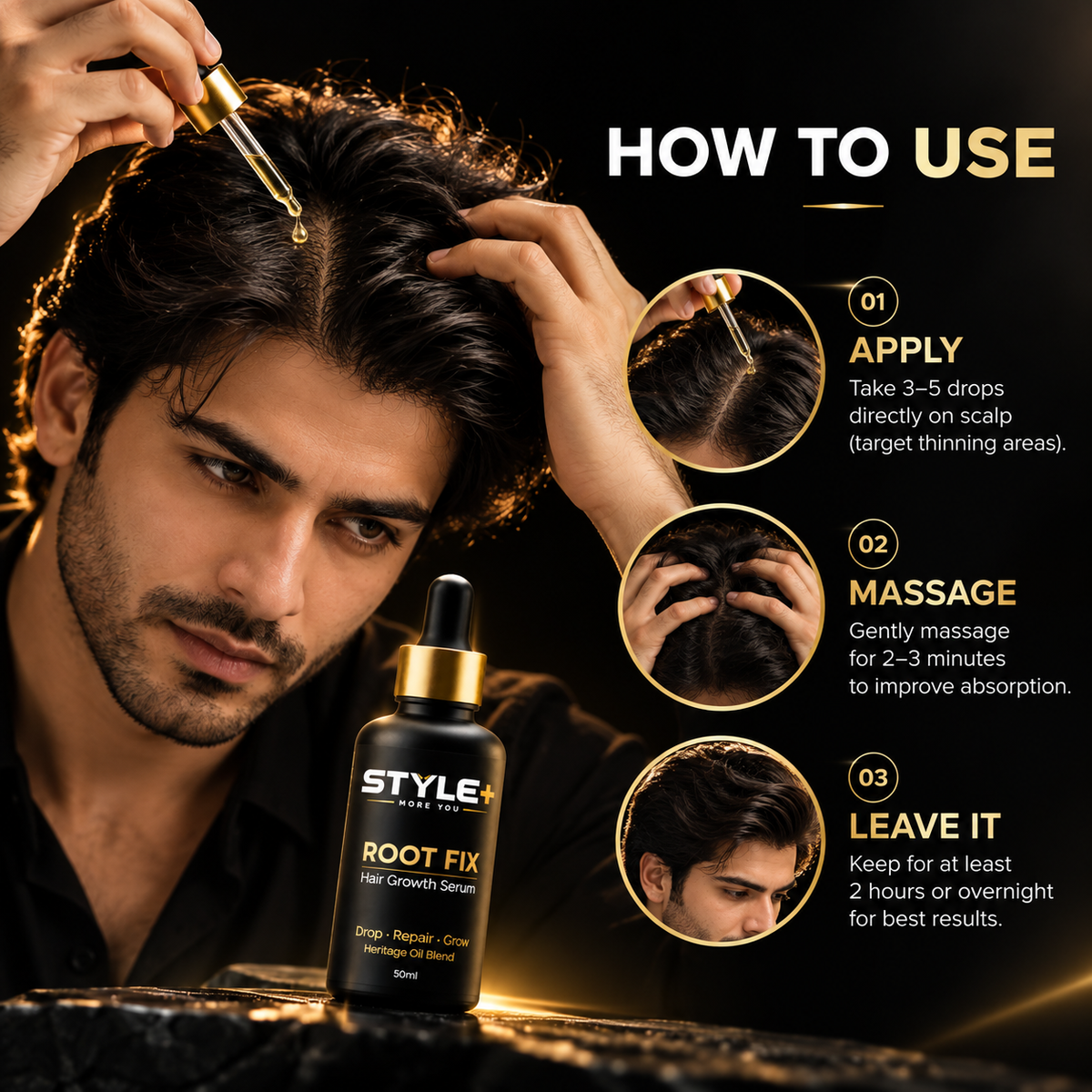 Root Fix Hair Serum | Hair Fall Control