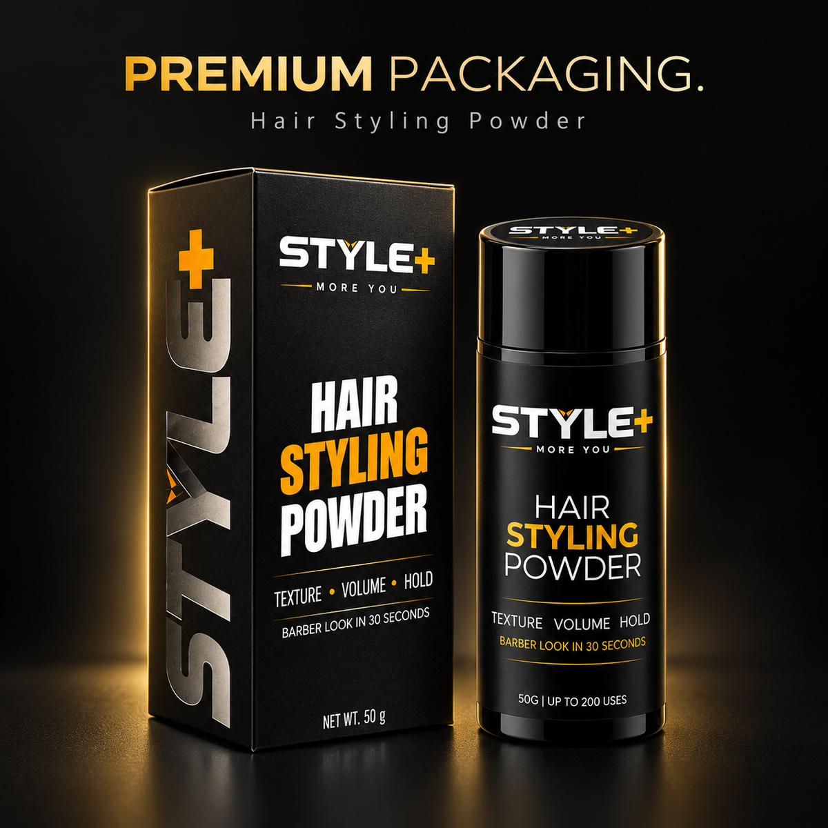 STYLE+ Hair Styling Powder 50g | Volume, Texture & Strong Hold