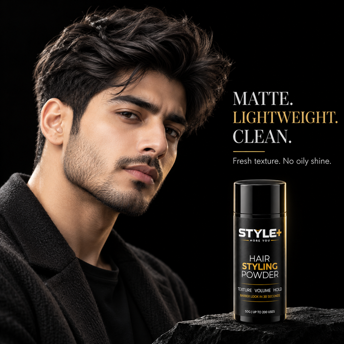 STYLE+ Hair Styling Powder 50g | Volume, Texture & Strong Hold