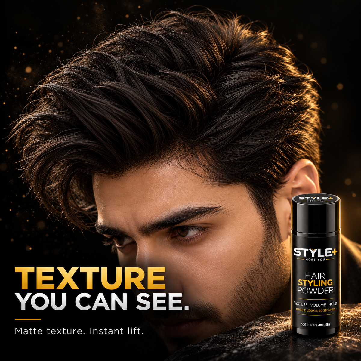STYLE+ Hair Styling Powder 50g | Volume, Texture & Strong Hold