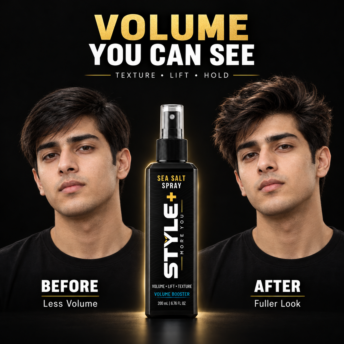 STYLE+ Sea Salt Spray 200ml | Volume Booster